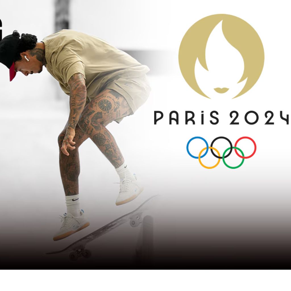 Skateboarding Olympics 2024