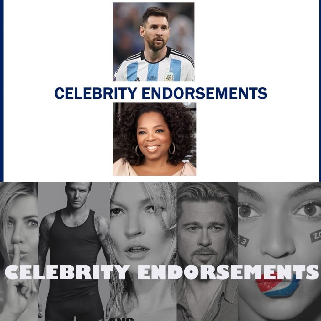 celebrity endorsements